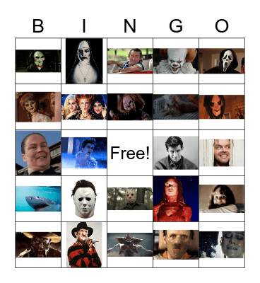 Halloween 2020 Bingo Card