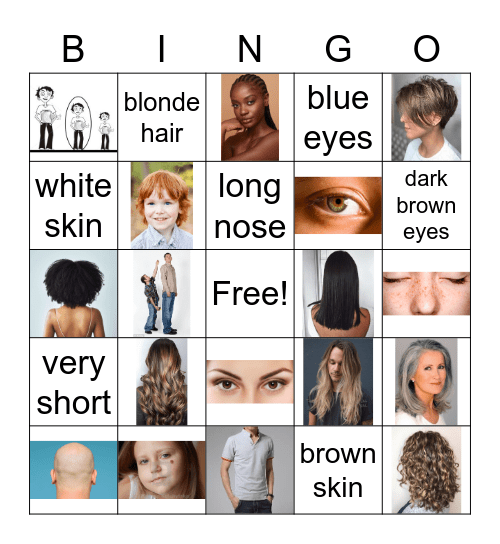 Appearance Bingo Card
