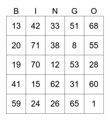 SYIDAH'S PARTY Bingo Card