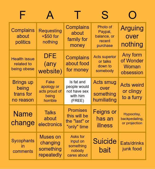 LOUIS GAGLIARDI BINGO! Bingo Card
