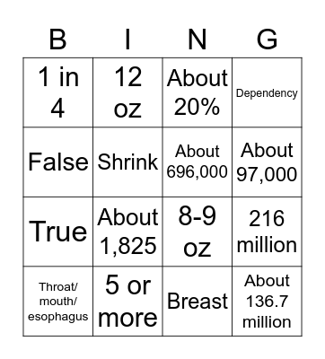 Know Your Boos Bingo Card