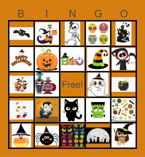 HALLOWEEN BINGO Card