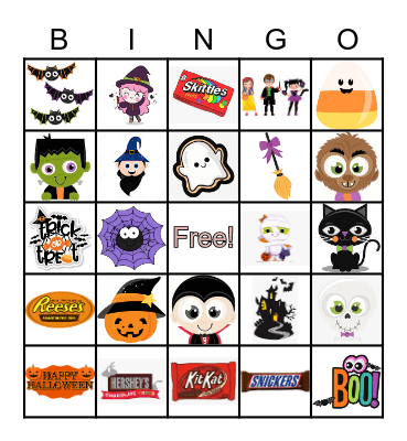 Time For Fall Bingo Card