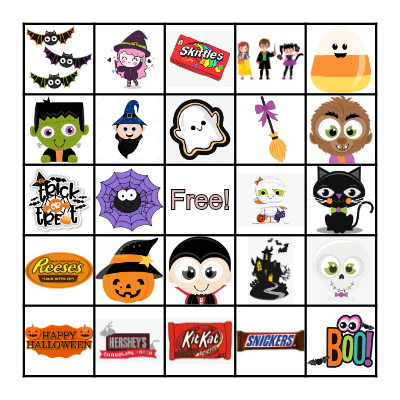 Time For Fall Bingo Card