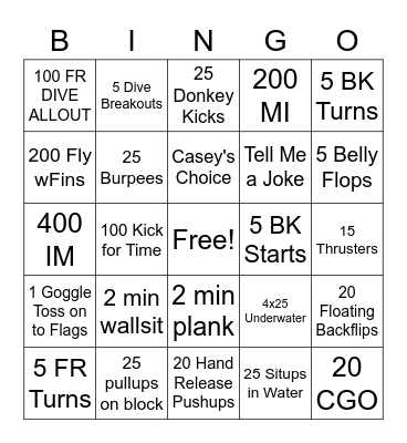 HALLOWEEN Bingo Card