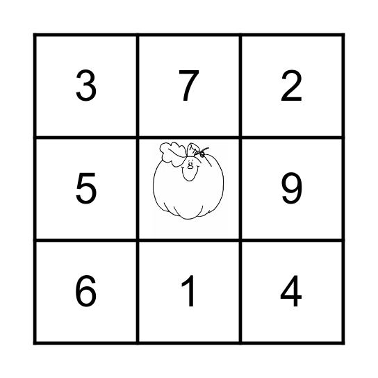 HAPPY HALLOWEEN! Bingo Card