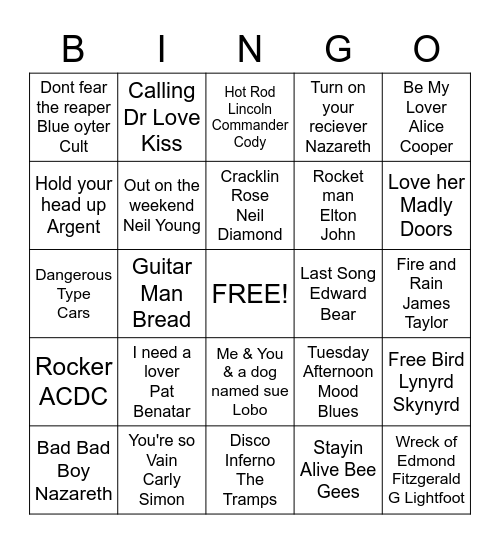 Pokemon Bingo Card