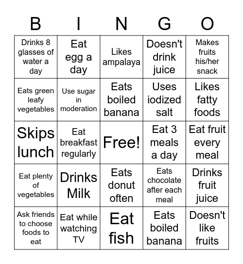 BING-grOw! Bingo Card