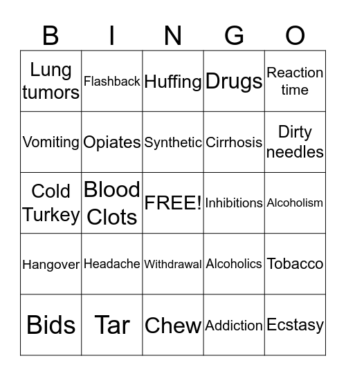 ATD Bingo  Bingo Card
