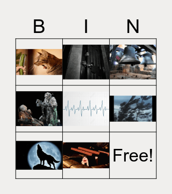 Halloween Bingo Card