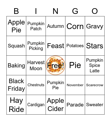 It's Fall Ya'll Bingo Card