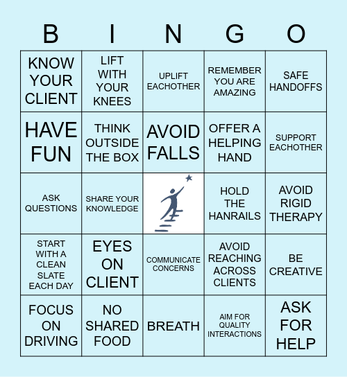 STEPS TO PROGRESS Bingo Card