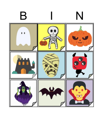 HALLOWEEN BINGO Card