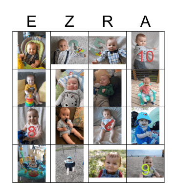 Birthday Bingo Card