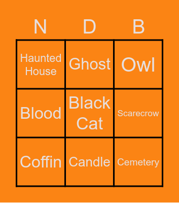 Link-O-Ween Bingo Card