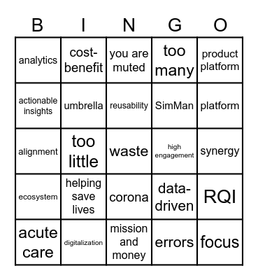 Summit day3 Bingo Card