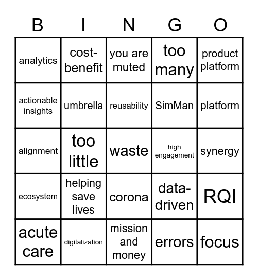 Summit day3 Bingo Card