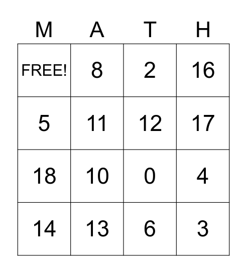 BINGO! for Bonus Time Bingo Card