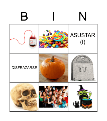 HALLOWEEN Bingo Card