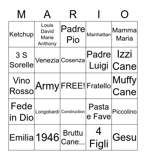 Happy Retirement and Birthday... Bingo Card