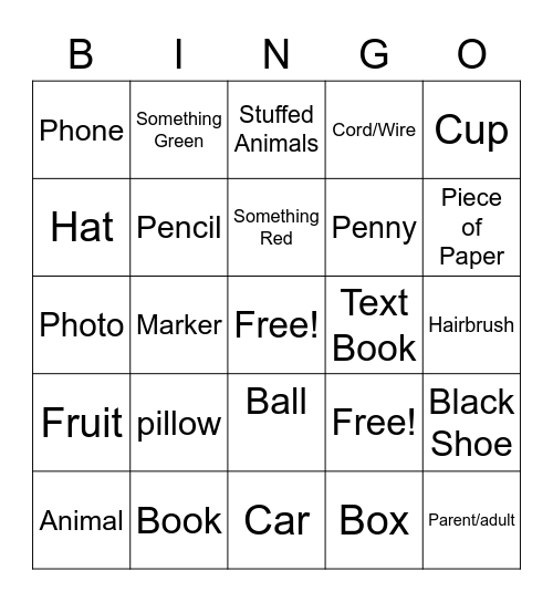 Quarantine Bingo @ Home Bingo Card