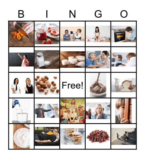 Vocabulary Bingo Card