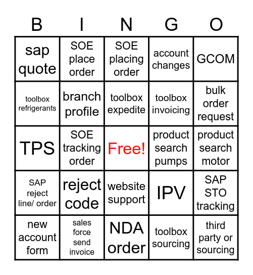 BOMB.COM BINGO!!! Bingo Card