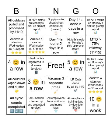 6107 November Bingo Card