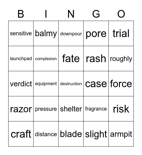 H3 Bingo Card