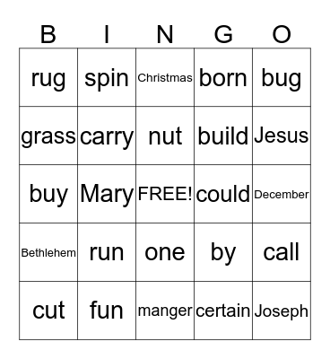 The Pigs, the Wolf, and the Mud Bingo Card