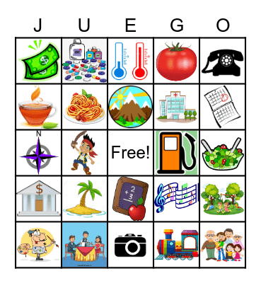 COGNADOS Bingo Card