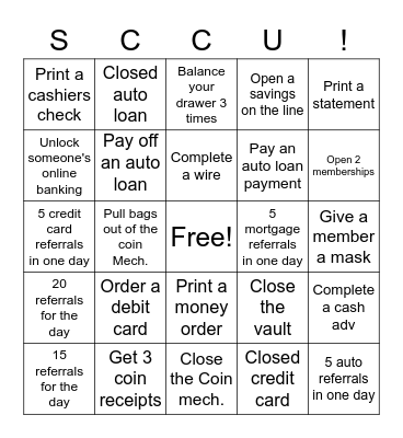 SPACE COAST Bingo Card