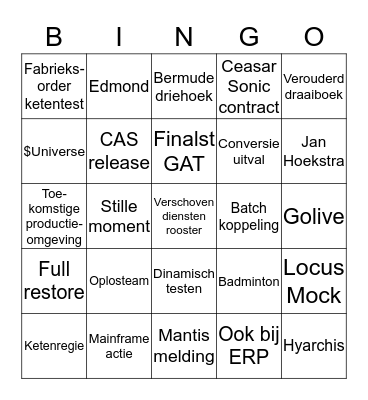 MDBM Bingo Card