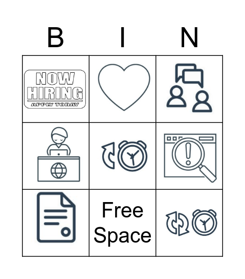 Vocabulary Bingo Card