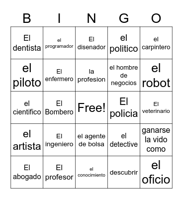 Binjus Bingo Card
