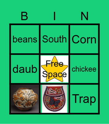 native american bingo! Bingo Card