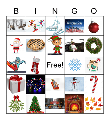 FALL BINGO Card