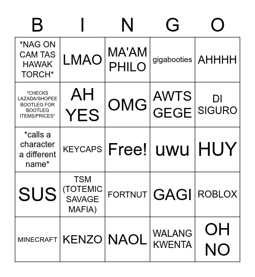 TONTONBINGO Card