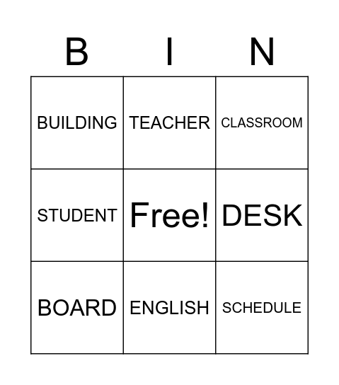 ROBERTO BINGO Card