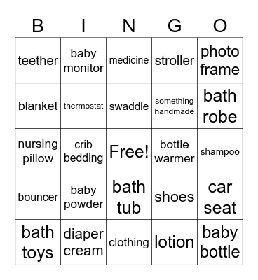 Everleigh Lowery Bingo Card
