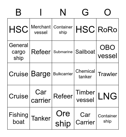 types-of-ships-bingo-card