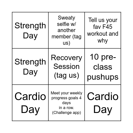 C29 Week 3 Bingo Card