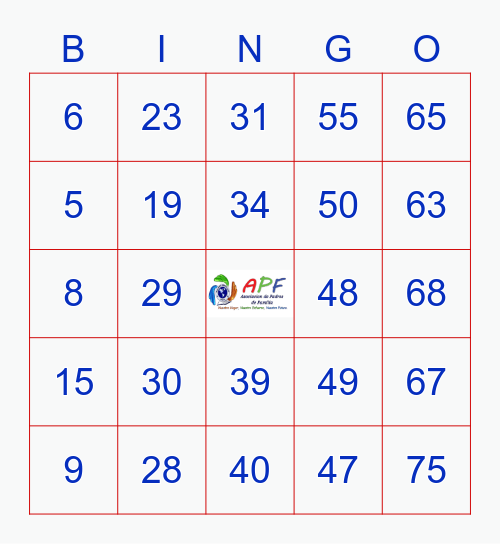 Pro-Colegio Americano Covid-19 Bingo Card