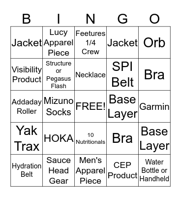 HOLIDAY BINGO! Bingo Card
