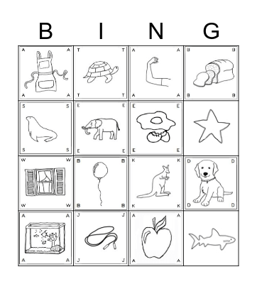 Friends Bingo! Bingo Card