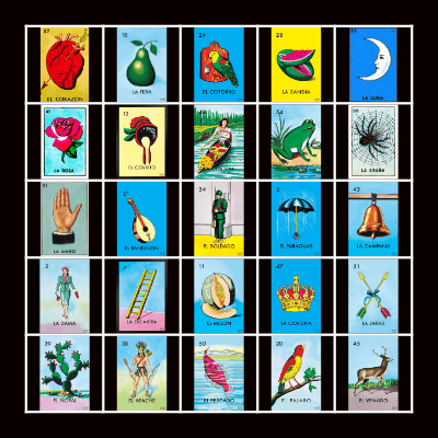 LOTERIA Bingo Card