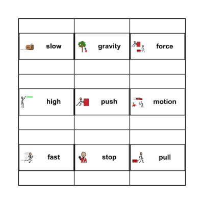 Chapter 1 BINGO Card