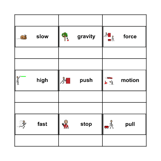 Chapter 1 BINGO Card