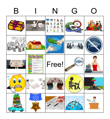 Burlington H.I. Modules 1-2 Bingo Card