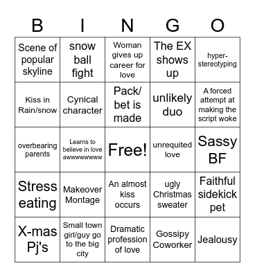 Family Bingo Night Bingo Card